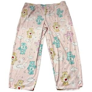Care Bears Women’s Pink Sleep Pants w Pockets Size 3X (22W-24W)